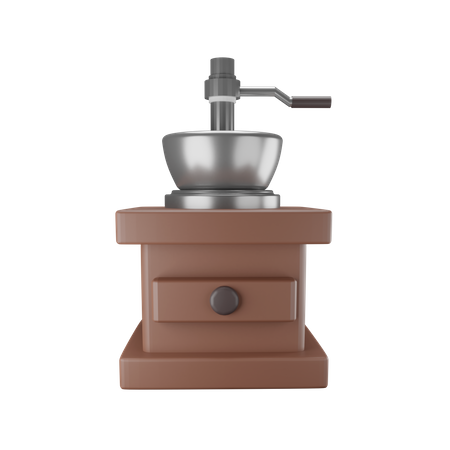 Moedor de café  3D Illustration