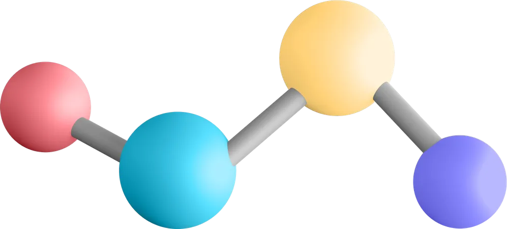 Molécule  3D Illustration