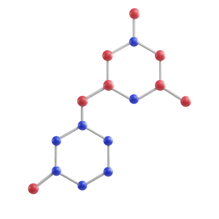 Molécule  3D Illustration