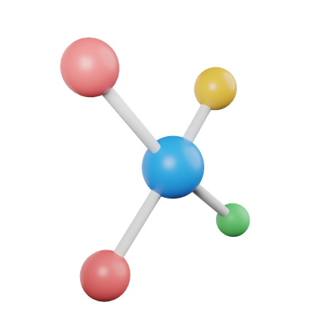 Molécule  3D Illustration