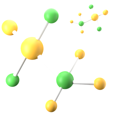 Molécule  3D Icon