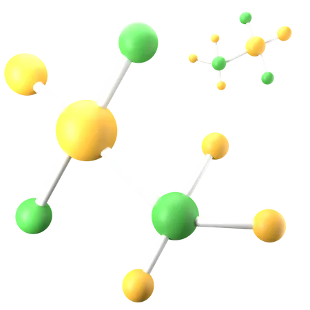 Molécule  3D Icon