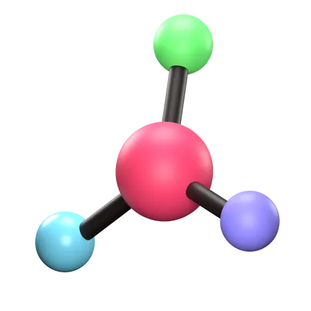 Molécule  3D Icon