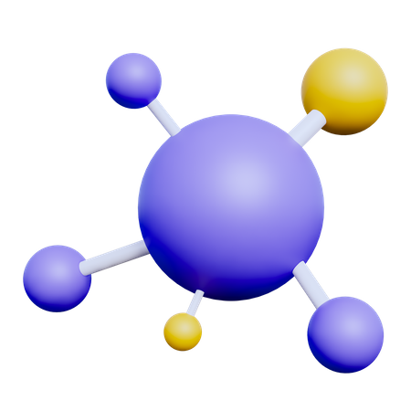 Molécule  3D Icon