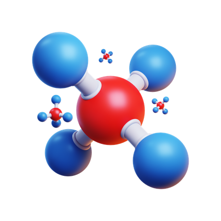 Molécule  3D Icon