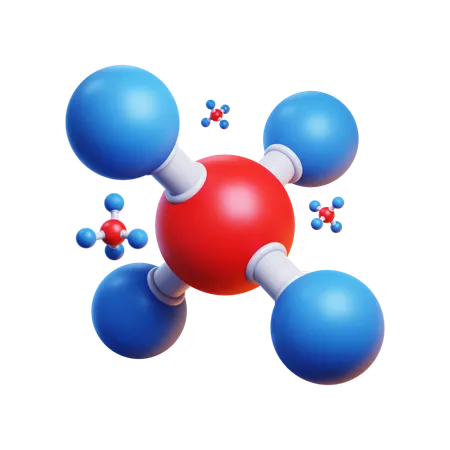 Molécule  3D Icon