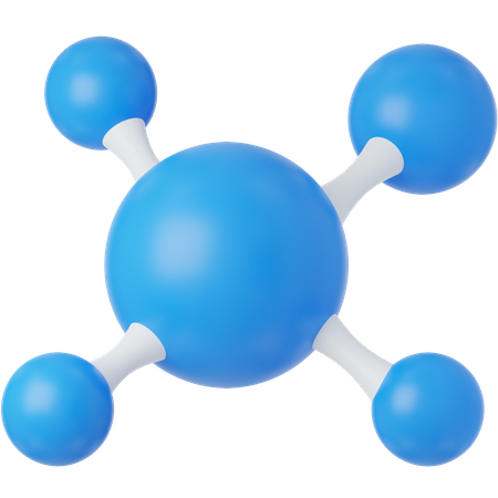 Molecule  3D Icon