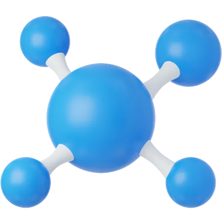 Molecule  3D Icon