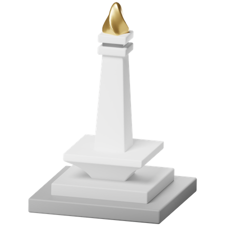 Monas  3D Icon