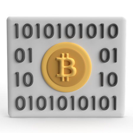 Moneda Digital  3D Icon