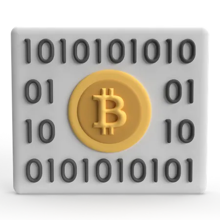 Moneda Digital  3D Icon