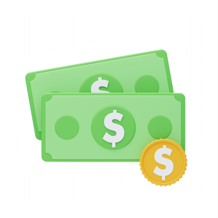 Money  3D Icon