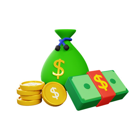 Money  3D Icon