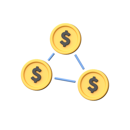 Money Flow  3D Icon