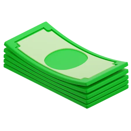 Money Stack  3D Icon