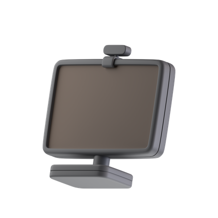 Monitor  3D Icon