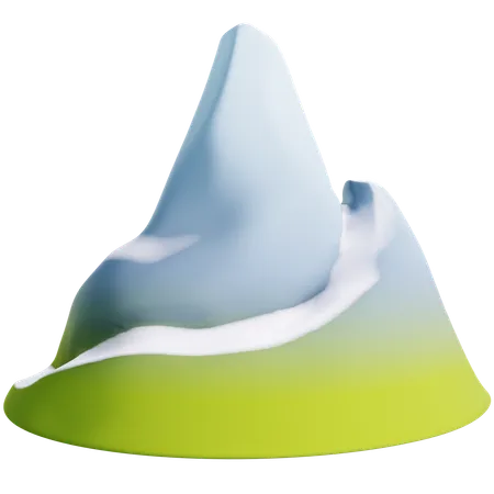 Montaña  3D Icon