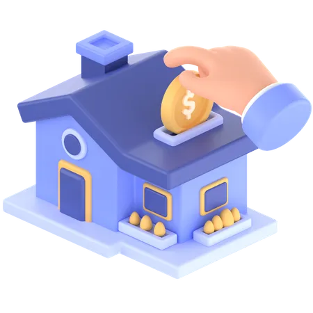 Mortgage  3D Icon