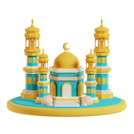 Moschee  3D Icon