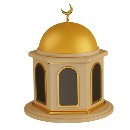 MOSQUE  3D Icon