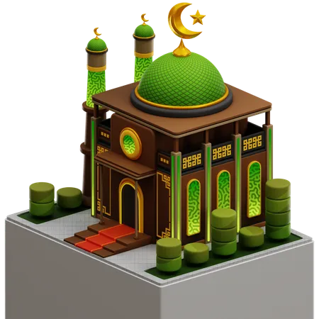 Mosque  3D Icon