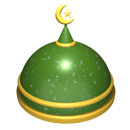 Mosque Dome  3D Icon