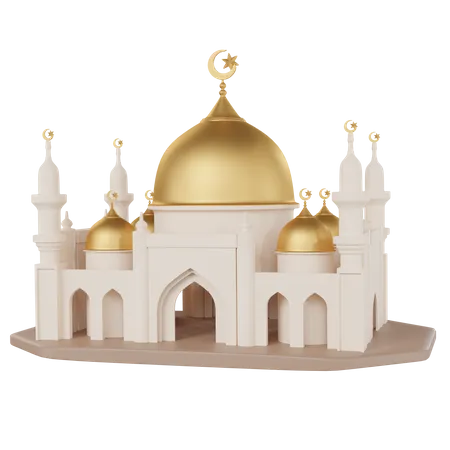 Mosquée d'or  3D Icon