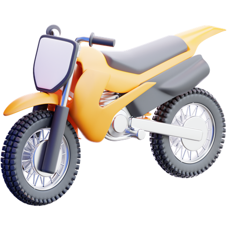 Moto-Cross  3D Icon