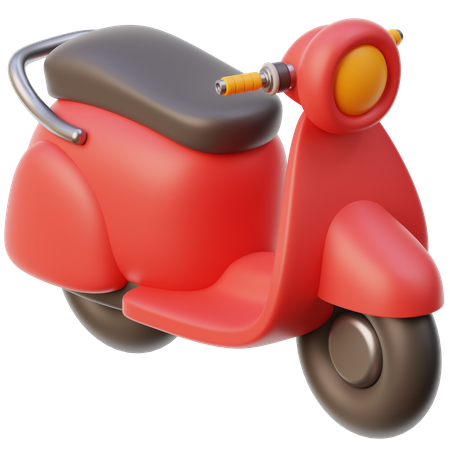 Motorcycle  3D Icon