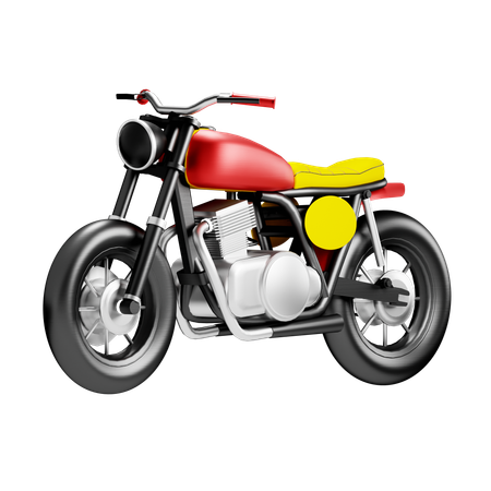 Motorcycle  3D Icon