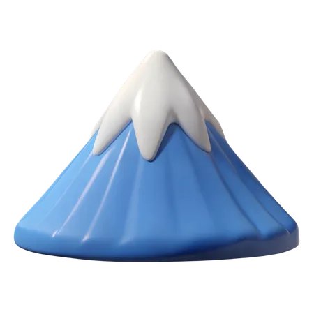 Mount Fuji  3D Icon