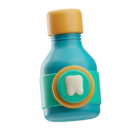 Mouthwash  3D Icon