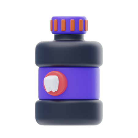 Mouthwash  3D Icon