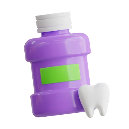 Mouthwash  3D Icon