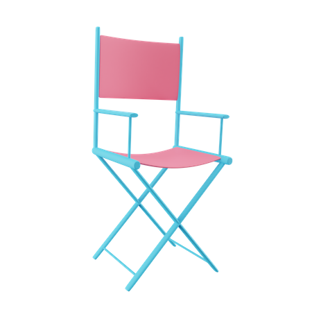 Movie Directors Chair  3D Icon