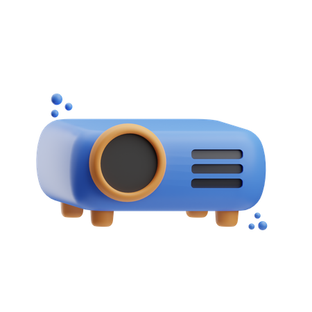 Movie Projector  3D Icon