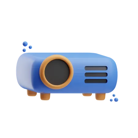 Movie Projector  3D Icon