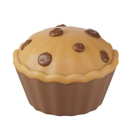 Muffin  3D Icon