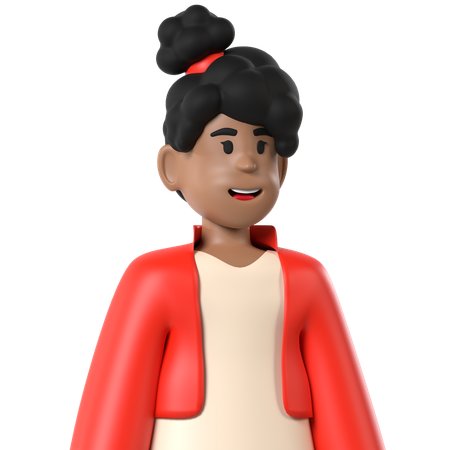 Mujer  3D Icon