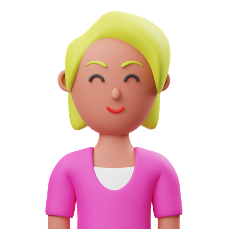 Mujer  3D Illustration