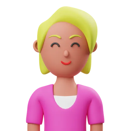 Mujer  3D Illustration