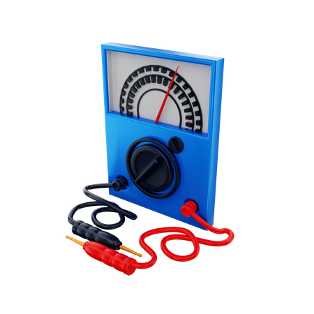 Multimeter  3D Illustration