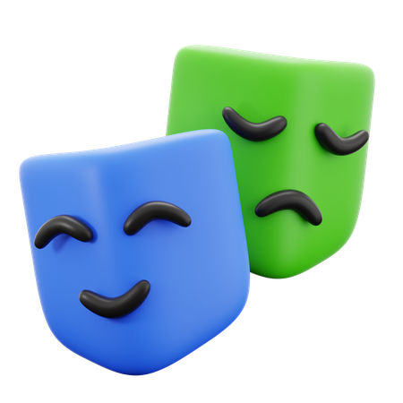 Multiple Emotions  3D Icon