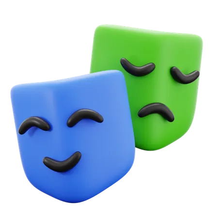 Multiple Emotions  3D Icon