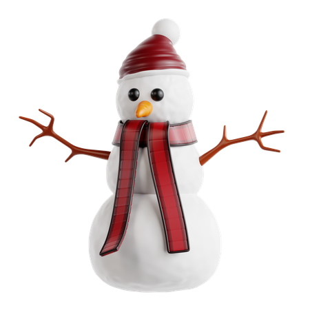 Muñeco de nieve  3D Icon