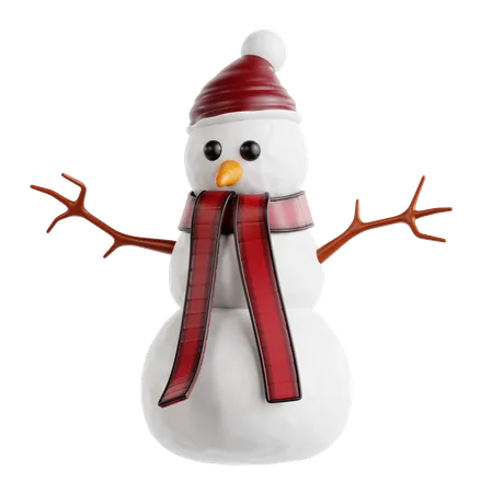 Muñeco de nieve  3D Icon