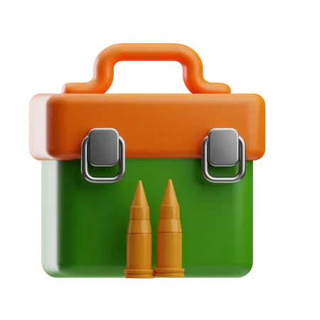 Munitions militaires  3D Icon