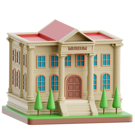 Musée  3D Icon