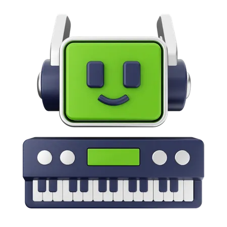 Music Ai  3D Icon