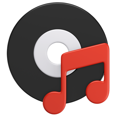 Música  3D Icon